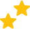 An image of a star sign indicative of the budget of the gift list.