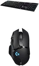 Logitech G915 Mechanical Gaming Keyboard and Logitech G502 Lightspeed Wireless Gaming Mouse Bundle image
