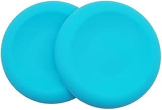 Silicone disc yoga anti-slip mat, fitness sports knee and elbow pads disc mat image
