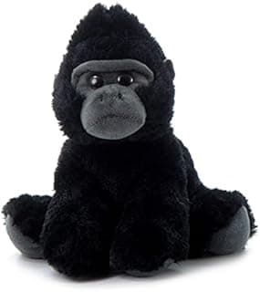 The Petting Zoo Gorilla Stuffed Animal, Gifts for Kids, Wild Onez Zoo Animals, Gorilla Plush Toy 9 inches image