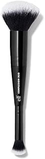 e.l.f. Complexion Duo Brush, Makeup Brush For Applying Foundation & Concealer, Creates An Airbrushed Finish, Made With Vegan, Cruelty-Free Bristles image