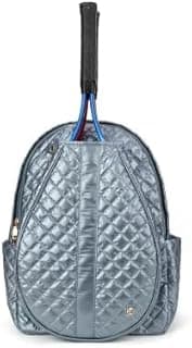 Tennis Backpack for Women- Tennis Bag for Women with Tennis Racket Cover + Zipper | Holder Elastic Pockets For Water Bottle | Large Storage Compartment
