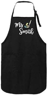 Unisex Personalized Art Teacher/Artist Embroidered Apron image
