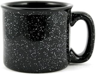 Ceramic Campfire Mug, 15oz (Black) image
