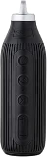 Portable Wireless Bluetooth Speaker with IPx6 Water-Resistant Rating, 360 Surround Sound, 15 Hours of Non-Stop Music Playback at Max Volume, Carabiner. image