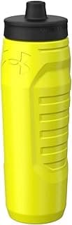 Under Armour Squeeze Water Bottles, 32 oz Water Bottles, Sideline Sports Water Bottle with Quick-Shot Lid, Quick & Easy Hydration, Gym Water Bottles, Squeeze Bottle, 1 32oz Bottle image