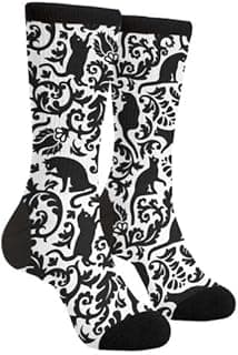 Cow Milk Socks Novelty Crew Socks Funny Crazy Dress Socks For Men Women image