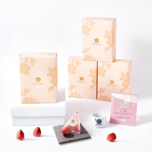Sakuraco Japanese White Chocolate Fruit - Strawberry: 4 Box Set (24pcs)