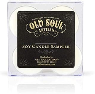 Scented Soy Candle Sampler Gift Set - Folklore, Fairy Tale, Literature Book Lovers - 4 Tea Lights image