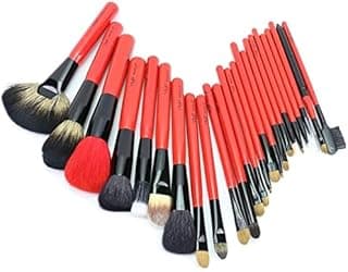 Portable 24 Sets of Makeup Artist Professional Grade Brush Set Brush Animal Hair Makeup Brush Makeup Brush Powder Powerful Full Set image