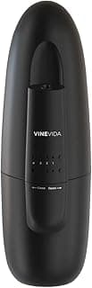 VINEVIDA Plug-in Diffuser for Essential Oils - Discreet 100ml Aroma Diffuser for Home and Office - Automatic Shut-Off for 12 hrs of Continuous Fragrance (Black)