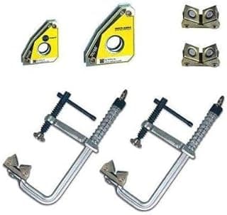 Strong Hand Tools Economy Welding Table Accessory Clamp Kit - 6-Pc. Set, Mode... image