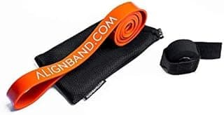 ALIGN BAND | Exercise Band w/Door Anchor & Video Tutorials | Correct Posture, Strengthen Stability Muscles, Improve Joint Mobilization, Fix Muscular Imbalances, Reset Misaligned Hips, Spine and more