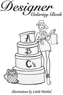 Designer Coloring Book image
