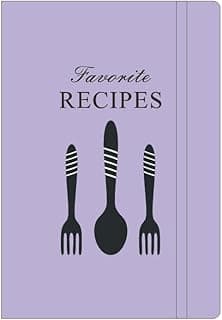 Blank Recipe Book to Write Your Own Recipes – Room for 124 Recipes, Hardcover, 120 Gsm Thick Paper, Family Cookbook Journal Notebook, Size A5(5.4" × 8.5") - Orchid