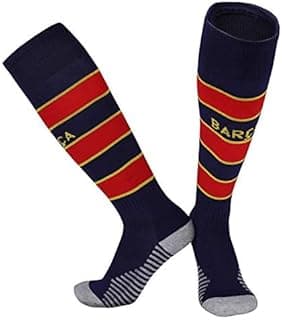 Barcelona Home Youth Soccer Socks Set Keychain image