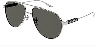 Gucci GG1311S Designer Pilot Aviator Shape Sunglasses: Aviator Frame Eyewear with Non-Polarized Lenses - Epitome of Luxury and Style image