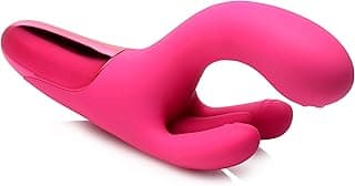 Bang! 10X Triple Motor Rabbit G-Spot Vibrator for Women. Sex Toys for Female Pleasure & Toys for Adults. Premium Silicone Vibrating Stimulator, Waterproof & Rechargeable - USB Cable Included - Pink image