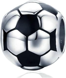 Soccer Ball Charm Bead image