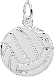 Volleyball Charm, Charms for Bracelets and Necklaces image