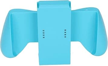 Controller Hand Grip, Game Remote Control Holder, Comfort Handheld Grip for Switch Accessories, Ergonomic Slide in Design for Switch(Blue) image