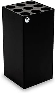 Ukonic Xbox Series X Desk Tidy Multifunctional Organizer | 9 Storage Slots for Office Supplies, Pen and Pencil Holder for Home Desktop | Video Game Gifts and Collectibles image