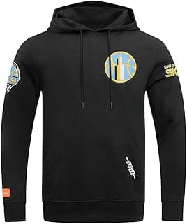 Mens WNBA Classic Chenille Pull Over Hoodie