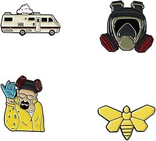 Funny Enamel Pins Set Anime Pins for Backpacks Aesthetic Cute Lapel Pins for Hat Fun Pins for Clothes Movie Commemorative Badge image