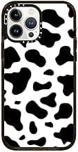 CASETiFY Impact Case for iPhone 13 Pro Max - Cow Print - Clear Black image