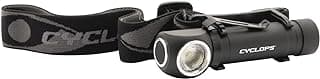 Cyclops Hades Headlamp | Tactical Durable Lightweight Aluminum Compact Adjustable Headband Weather Resistant IPX4 Rechargeable Removable 5 Modes Bright LED 1000 Lumen Headlight image