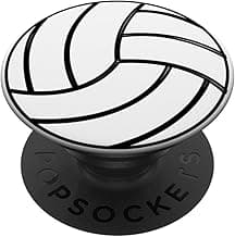 Volleyball White PopSockets Standard PopGrip image