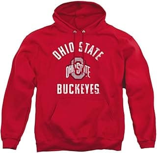 The Ohio State University Official Buckeyes Logo Unisex Adult Pull-Over Hoodie image