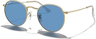 Trendy Round Metal Polarized Sunglasses for Women and Men Retro Classic Vintage Shades S6447 image