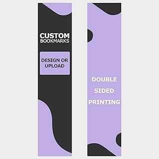 GotPrint Custom Made Bookmarks | 2x9 Upload Photos, Logos, or Text | Glossy Paper Full Color | Personalized Bulk Gifts for Classrooms, Birthdays, and Book Clubs, 1000 Qty