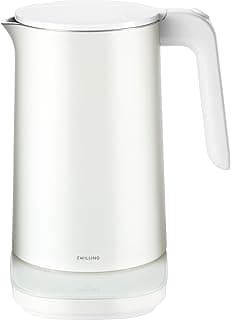 ZWILLING Enfinigy 1.5-Liter Cool Touch Stainless Steel Electric Kettle Pro, Tea Kettle, White image