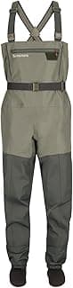 Simms Men's Tributary Stockingfoot Chest-High Fishing Waders - Durable, Breathable, Waterproof Fly Fishing Waders for Men image
