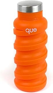 que Bottle - Fashionable & Collapsible 12oz Water Bottle (Sunbeam Orange) image