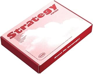 TWICE - 14th Mini Album [STRATEGY] Photobook STEP 1 Version + P.O.B Photocard Set + Poster