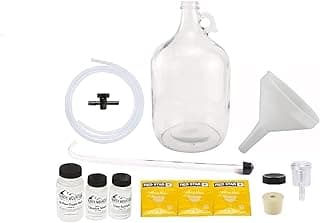 North Mountain Supply 1 Gallon Mead Making Kit with Instructions Included - Only Honey and Bottles Required