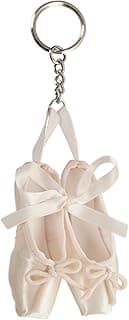 Pointe Shoes Keychain, Ballet Shoe Keychain, Keyring, Dancer Gifts, Dance Accessories image