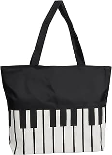 Handbag Reusable Grocery Bag Shoulder Shopping Bag Tote Bag for Music Teacher Gift Bag image