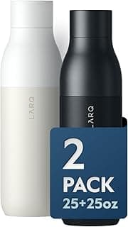 LARQ PureVis Bundle Set Bottle PureVis, Self-Cleaning Water Bottle 25oz | Reusable Bottles, Travel Friendly, BPA free image