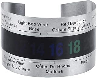 Stainless Steel LCD Digital Thermometer Red Wine Temperature Sensor for Beer Homebrewing Wine Champagne and Whisky image