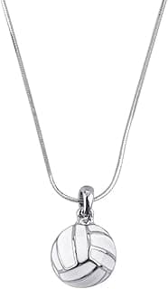Volleyball Sport Pendant Charm Necklace Sport Voleyball Volley image
