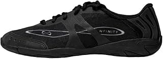 Nfinity Vengeance Black Cheer Shoes for Women and Youth – High-Performance Breathable Sneakers for Cheerleading and Sports Training image