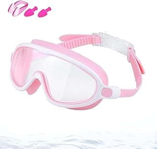 Children's Large Frame Waterproof and Anti-fog Swimming Goggles, 2025 New Summer Kids Swim Goggles for Kids Boys Girls