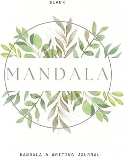 Mandala a day: art therapy journal image