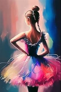 1000 Piece Young Girl's Ballet - Cognitive Enlightenment Educational Puzzle Wooden Jigsaw Puzzle, Fun Parent-Child Game Great for Families & Gift 6 X 4 inch image