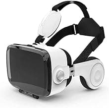 3D HD Virtual Reality Headset for Movies and Games VR Glasses Goggles, Adjustable Pupil & Object Distance for Phones 4.7-6.2 inches image
