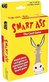 University Games | Smart A** Tuck Box Card Game for 2 or More Players Ages 12 and Up, Great for Travel or Stocking Stuffer Gifts image